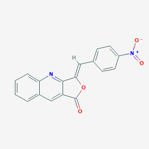 3-{4-nitrobenzylidene}furo[3,4-b]quinolin-1(3H)-one