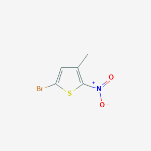 molecular formula C5H4BrNO2S B428635 5-Bromo-3-methyl-2-nitrothiophene 