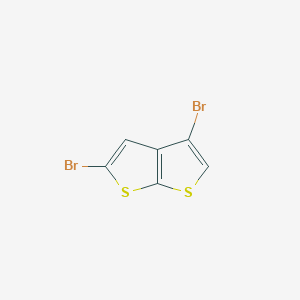 molecular formula C6H2Br2S2 B428637 2,4-Dibromothieno[2,3-b]thiophene CAS No. 25121-85-1