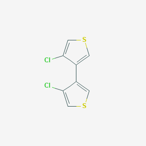 molecular formula C8H4Cl2S2 B428667 4,4'-Bis[3-chlorothiophene] 