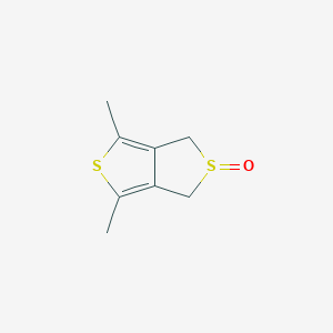 molecular formula C8H10OS2 B428673 4,6-dimethyl-1H,3H-thieno[3,4-c]thiophene 2-oxide 
