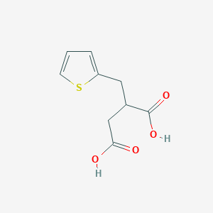 molecular formula C9H10O4S B428687 2-(2-Thienylmethyl)succinic acid 