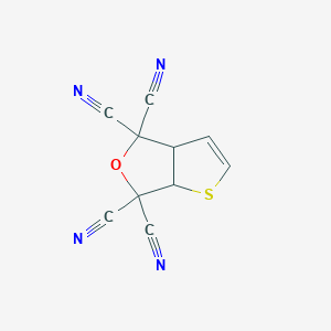 3a,6a-Dihydrothieno[2,3-c]furan-4,4,6,6-tetracarbonitrile