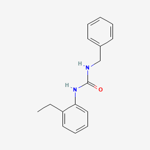 molecular formula C16H18N2O B4286992 N-benzyl-N'-(2-ethylphenyl)urea 