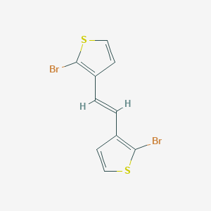 (E)-1,2-Bis(2-bromo-3-thienyl)ethene