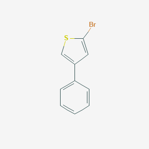molecular formula C10H7BrS B428709 2-Bromo-4-phenylthiophene CAS No. 10353-18-1