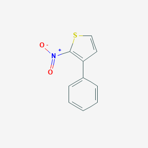 molecular formula C10H7NO2S B428724 2-Nitro-3-phenylthiophene 