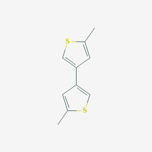 molecular formula C10H10S2 B428725 2,2'-dimethyl-4,4'-bithiophene CAS No. 38418-27-8