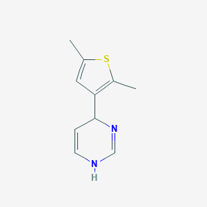 molecular formula C10H12N2S B428732 6-(2,5-Dimethyl-3-thienyl)-1,6-dihydropyrimidine 
