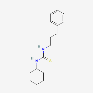 N-cyclohexyl-N'-(3-phenylpropyl)thiourea