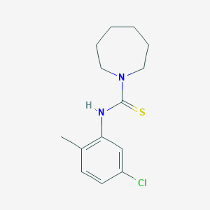 N-(5-chloro-2-methylphenyl)-1-azepanecarbothioamide