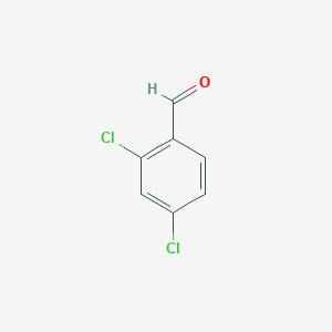 molecular formula C7H4Cl2O B042875 2,4-Dichlorobenzaldehyde CAS No. 874-42-0