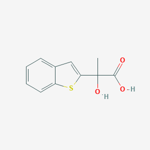 2-(1-Benzothien-2-yl)-2-hydroxypropanoic acid