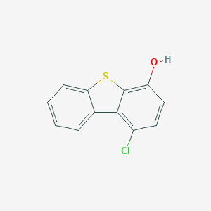 molecular formula C12H7ClOS B428764 1-Chloro-dibenzothiophen-4-ol CAS No. 69747-61-1