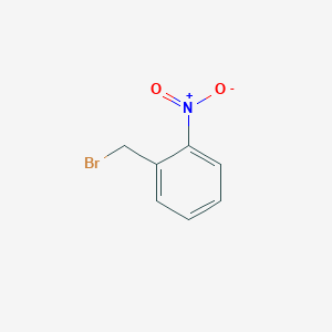 molecular formula C7H6BrNO2 B042877 2-Nitrobenzyl bromide CAS No. 3958-60-9