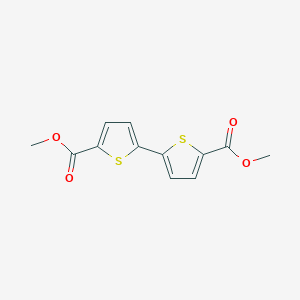molecular formula C12H10O4S2 B428786 Dimethyl 5,5'-bis[2-thiophenecarboxylate] 