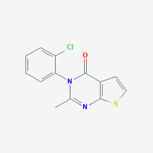 3-(2-chlorophenyl)-2-methylthieno[2,3-d]pyrimidin-4(3H)-one