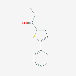 molecular formula C13H12OS B428827 1-(5-Phenyl-2-thienyl)-1-propanone 