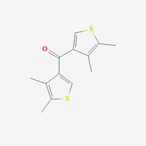 molecular formula C13H14OS2 B428833 Bis(4,5-dimethyl-3-thienyl)methanone 