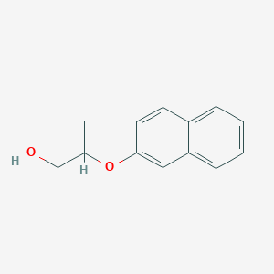 molecular formula C13H14O2 B428835 2-(2-Naphthyloxy)-1-propanol 