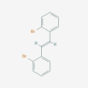 molecular formula C14H10Br2 B428839 1-Bromo-2-[2-(2-bromophenyl)vinyl]benzene 