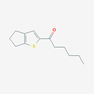 1-(5,6-dihydro-4H-cyclopenta[b]thien-2-yl)-1-hexanone