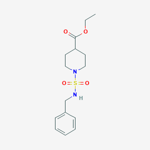 ethyl 1-[(benzylamino)sulfonyl]piperidine-4-carboxylate