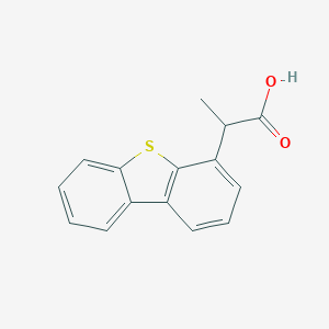 molecular formula C15H12O2S B428859 2-Dibenzo[b,d]thien-4-ylpropanoic acid 