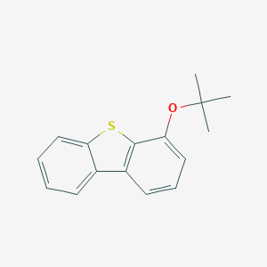 molecular formula C16H16OS B428866 Tert-butyl dibenzo[b,d]thien-4-yl ether 