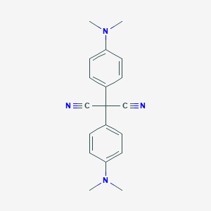 molecular formula C19H20N4 B428893 2,2-Bis[4-(dimethylamino)phenyl]malononitrile 