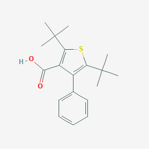 2,5-Ditert-butyl-4-phenyl-3-thiophenecarboxylic acid