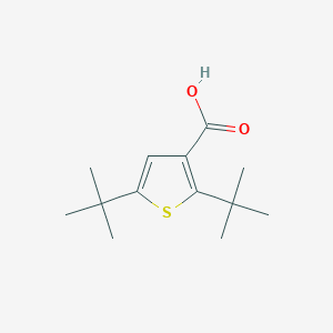 molecular formula C13H20O2S B428901 2,5-Ditert-butyl-3-thiophenecarboxylic acid 