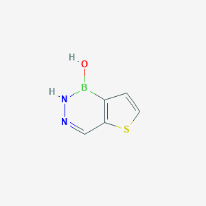 molecular formula C5H5BN2OS B428909 thieno[3,2-d][1,2,3]diazaborinin-1(2H)-ol CAS No. 4347-35-7