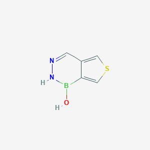 molecular formula C5H5BN2OS B428910 thieno[3,4-d][1,2,3]diazaborinin-1(2H)-ol 