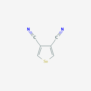 molecular formula C6H2N2Se B428913 Selenophene-3,4-dicarbonitrile 