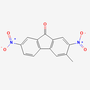 3-methyl-2,7-dinitro-9H-fluoren-9-one