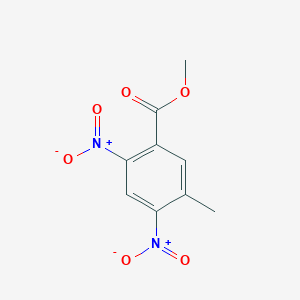 molecular formula C9H8N2O6 B4289248 methyl 5-methyl-2,4-dinitrobenzoate CAS No. 52090-25-2