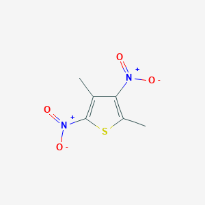 molecular formula C6H6N2O4S B428929 2,4-Dimethyl-3,5-dinitrothiophene 