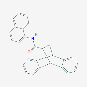 N-1-naphthyltetracyclo[6.6.2.0~2,7~.0~9,14~]hexadeca-2,4,6,9,11,13-hexaene-15-carboxamide