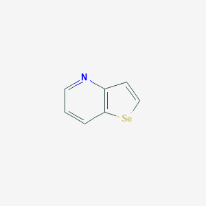 molecular formula C7H5NSe B428939 Selenopheno[3,2-b]pyridine CAS No. 42602-61-9