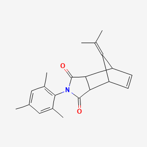 4-mesityl-10-(1-methylethylidene)-4-azatricyclo[5.2.1.0~2,6~]dec-8-ene-3,5-dione