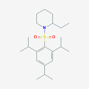 2-ethyl-1-[(2,4,6-triisopropylphenyl)sulfonyl]piperidine
