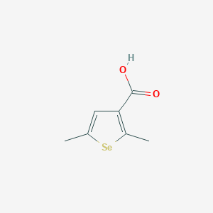 molecular formula C7H8O2Se B428959 2,5-Dimethylselenophene-3-carboxylic acid 