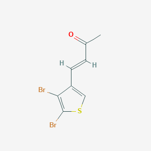 4-(4,5-Dibromothien-3-yl)but-3-en-2-one