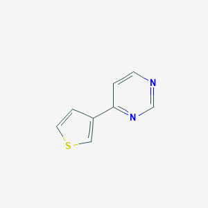4-(Thiophen-3-yl)pyrimidine