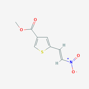 Methyl 5-{2-nitrovinyl}-3-thiophenecarboxylate