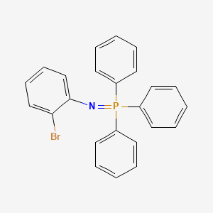 molecular formula C24H19BrNP B4289792 N-(2-bromophenyl)-P,P,P-triphenylphosphine imide 