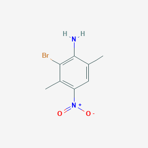 2-Bromo-3,6-dimethyl-4-nitroaniline