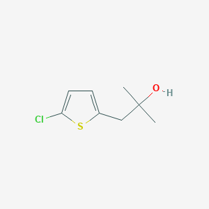 molecular formula C8H11ClOS B428993 1-(5-Chlorothiophen-2-yl)-2-methylpropan-2-ol CAS No. 887576-13-8
