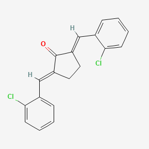 2,5-bis(2-chlorobenzylidene)cyclopentanone